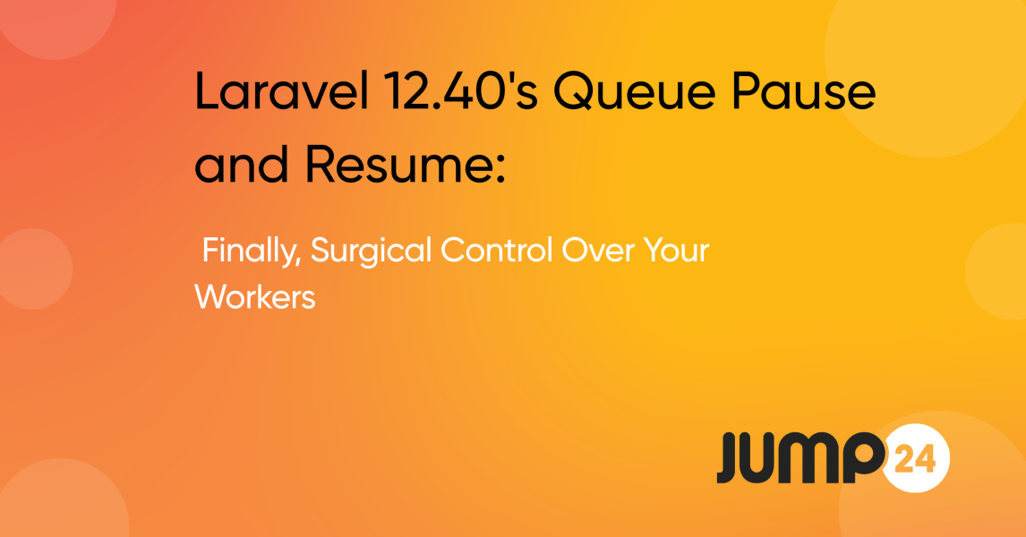 Laravel 12.40's Queue Pause and Resume: Finally, Surgical Control Over ...