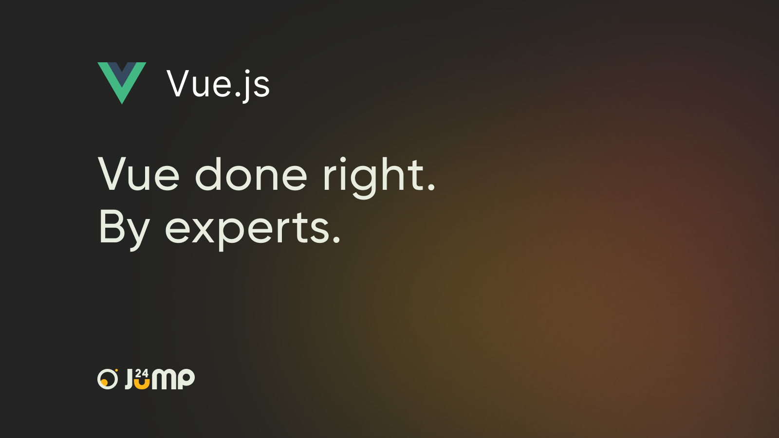 Vue Specialist - Jump24 Software Development Agency | UK